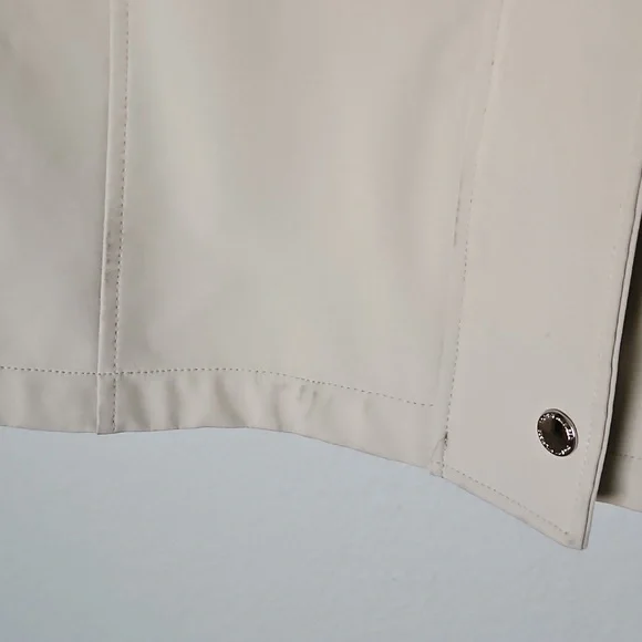 Tommy Hilfiger Trench Rain Coat Removable Hood Tan XL - Picture 8 of 11